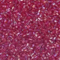 Red tube glass seed beads for DIY handmade jewelry making, bulk craft supplies variant - Wine Red AB3