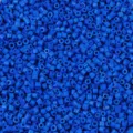 Cuentas de vidrio tubulares azules 2mm para pulsera DIY material 450g paquete - Azul