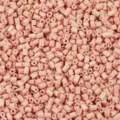 Hexagonal tubular pink glass seed beads 2mm faceted DIY bracelet crafting material sku - Soft Pink (C1)