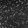 Black tubular glass seed beads 2mm hexagonal beads for DIY handmade jewelry crafting supplies. - Black L17