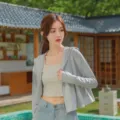 Mujer chaqueta ligera protección solar verano exterior transpirable con capucha abrigo - Talla única / Gris Elegante