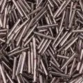 Pink Bugle Seed Beads 12mm Metallic Tube Spacer Beads DIY Jewelry Accessories Supplies - Pink