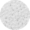 White Frosted Imitation Pearl Beads ABS Loose Beads DIY Jewelry Accessories New. - 6mm (300 Pieces/Pack) / White Frosted Artificial Pearls