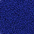 Perles rondes en acrylique bleu en vrac pour la creation de bijoux faits a la main. - Paquet de 2000 Pièces (Environ 3mm) / Bleu foncé
