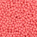 Perles rondes en acrylique rose en vrac pour la fabrication de bijoux DIY 3 4 5mm. - Paquet de 1000 Pièces (Environ 5mm) / Rouge pastèque