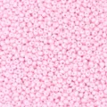 Close-up of pastel pink waterdrop glass seed beads, ideal for DIY jewelry making and crafting. - 20g/Pack / Pink