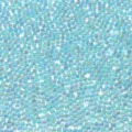 Vue détaillée de petites perles de verre aurore sans trou pour remplissage de résine. - Bleu clair