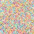 Close-up detail of colorful 4x5mm pastel glass drop seed beads for DIY jewelry making crafts. - 20g/Pack / Macaron Mixed Colors