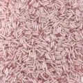 Perline di vetro tubolari rosa 6mm per la creazione di bracciali collane fai da te. - Rosa