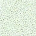 Light green glass drop seed beads 4x5mm bulk for DIY handmade jewelry earrings bracelets - 20g/Pack / White Green