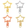 Zinc alloy star keychain clasp metal lobster hook DIY handmade jewelry making accessories variant - Pentagram