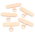Rose gold metal phone tether tabs, sturdy phone lanyard patch accessories for crossbody straps. - Rose Gold