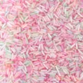 Perline di vetro tubolari per gioielli fai da te, rocailles tubolari 6mm per collane - Colori Crema Misti