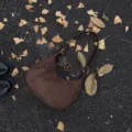 Brown suede hobo shoulder bag for women, retro casual chic daily commute bag underarm purse. - With Pendant / Coffee