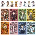 Kids career DIY face puzzle stickers cartoon educational toys matching game sheets - Professional 8 Sheets