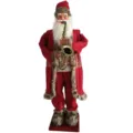 Electric Santa Claus playing saxophone dancing music toy Christmas party decoration ornament - Deluxe Model 004