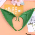 Groene elvenoren cosplay rekwisieten voor Halloween feest, fee kostuum accessoires voor kinderen. - Klein OPP / Groen