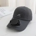 Λεπτομέρεια καπέλου μπέιζμπολ με ηλιακό ανεμιστήρα, δροσερό γκρι καλοκαιρινό καπέλο. - Ηλιακό + Επαναφορτιζόμενο 300MA / σκούρο γκρι