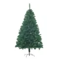Albero di Natale artificiale con rami in PVC densi e supporto metallico per festività. - 120CM/240T (Piedi in Ferro)