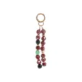 Porte-clés pendentif de sac en perles d'acrylique faites main, accessoire coloré chic. - Style Pendentif (C0766)