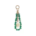Porte-clés pendentif de sac en perles acryliques colorées avec pendentif soleil, style tendance. - Style Pendentif Soleil (C0771)