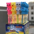Bonito bastón de burbujas de animales de dibujos animados para niños con botella - Estilo Panda / 1 Pieza