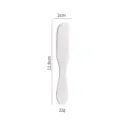 Couteau à beurre en bois blanc spatule outil de cuisine 11.8cm petit couteau à crème portable - Couteau à Dessert