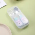 Edelstahl Kinder Löffel Gabel Set mit Box niedliches Koala Design Baby Essbesteck - 304 Edelstahl Löffel Gabel Box Koala