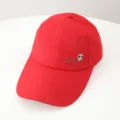 Classic red casual baseball cap for men and women, outdoor sun protection fashion hats. - Adjustable / Red