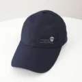 Men's Casual Navy Blue Baseball Cap Sun Protection Outdoor Sports Hat Embroidered Badge - Adjustable / Navy Blue