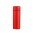 Botella térmica compacta de acero inoxidable taza roja portátil para viajes mini - 200ml / Taza de Bolsillo Roja