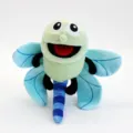 Peluche marionetta da mano libellula bocca mobile simpatico giocattolo peluche bimbi - Libellula