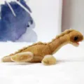 Süßes braunes Dinosaurier Plüschtier weiches Stofftier Spielzeug für Kinder Geschenk Deko - Plesiosaurus Puppe