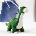 Süßes grünes Dinosaurier Plüschtier weiches Stofftier Langhals Kinder Geschenk Puppe - Brachiosaurus Puppe