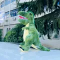 Παιχνίδι βελούδινου δεινοσαύρου προσομοίωσης T-Rex λούτρινο ζωάκι δώρο παιδιών - Koukla T-Rex / Περίπου 25cm
