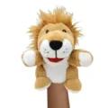 Peluche burattino a mano leone per bambini, narrazione di storie e spettacoli scolastici. - Leone / 25cm