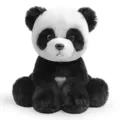 Simatico panda di peluche seduto, realistica bambola di animale selvatico per bambini. - Bambola di Peluche Panda Seduto / Altezza Seduta Circa 22cm