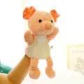 Jolie marionnette à main en peluche cochon rose avec longues jambes, jouet interactif. - Cochon Rose