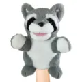 Puppazzo a mano procione in peluche per storie di bambini e giochi interattivi divertenti. - Procione / 25cm
