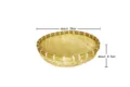 Panier de fruits tisse en bambou naturel cuisine legume egouttoir rond plateau de stockage - 28cm*8.5cm