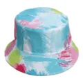 Kleurrijke abstracte penseelstreken vissershoed trendy casual zonnehoed voor buitenmode. - 4#