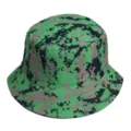Groene digitale camouflage vissershoed, casual lente herfst zonbescherming visser hoed. - 44#