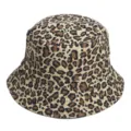 Luipaardprint Bucket Hat Lente Herfst Mode Casual Kleine Rand Zonnehoed Stijl Model - Code 46