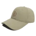 Khaki katoenen honkbalpet met vintage boeken Q borduurvak, casual dad hoed dagelijkse zonnekap. - M (56-58cm) / Matchagroen