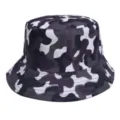 Purple camouflage bucket hat for men and women, trendy casual sun hat for outdoor wear. - M (56-58cm) / 37#