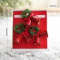 Suspension de cloche de Noël avec carte ornements suspendus en plastique pour arbre de fête - Style B Combinaison De Cloches
