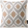 Geometric print throw pillow cover, abstract pattern sofa cushion cover for home decor. - 45x45 Square (No Insert) / W0072-3