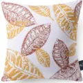 Abstract leaf printed throw pillow cover, comfortable soft sofa cushion case home decor. - 45x45 Square (No Insert) / W0072-22