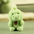 Cute green dinosaur plush toy doll stuffed animal soft toy for lovely desktop companion gift - About 12cm / Dinosaur