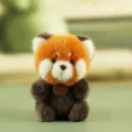 Cute red panda plush toy doll cute raccoon pendant cartoon animal stuffed keychain gift - About 12cm / Red Panda